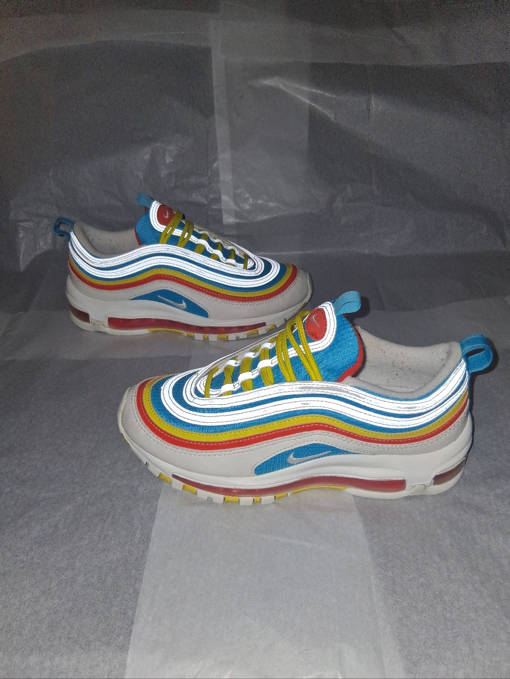 Nike Air Max 97 Summer Pack Retro Sneakers, Women 6.5 = 5Y